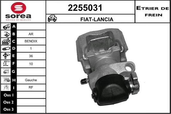 EAI 2255031 - Əyləc kaliperi furqanavto.az