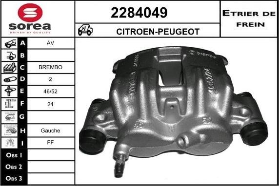 EAI 2284049 - Əyləc kaliperi furqanavto.az