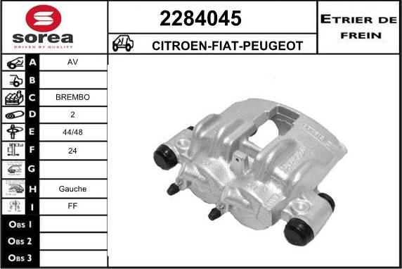 EAI 2284045 - Əyləc kaliperi furqanavto.az