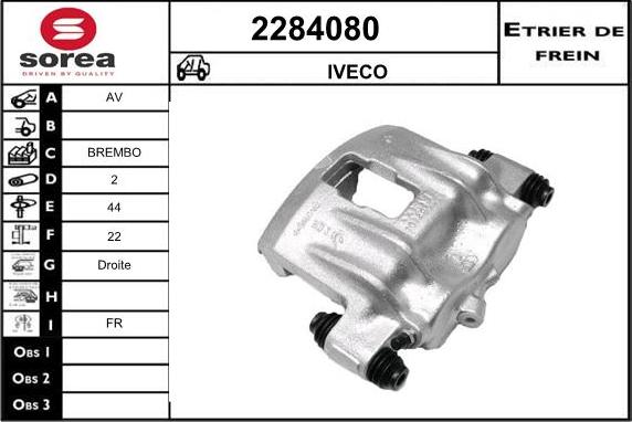 EAI 2284080 - Əyləc kaliperi furqanavto.az