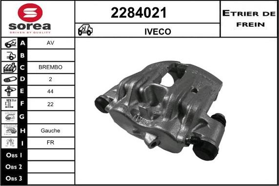 EAI 2284021 - Əyləc kaliperi furqanavto.az