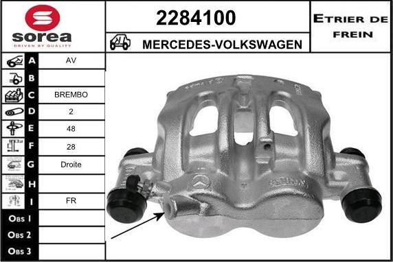 EAI 2284100 - Əyləc kaliperi furqanavto.az