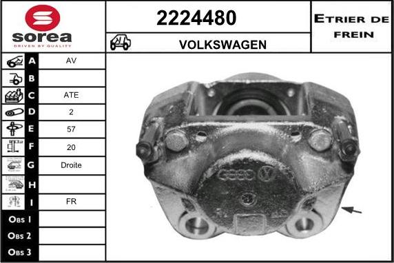 EAI 2224480 - Əyləc kaliperi furqanavto.az