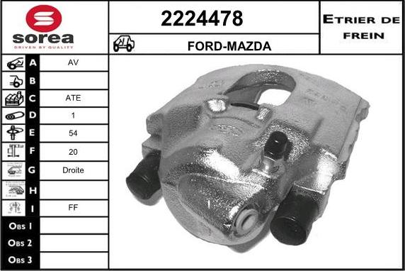 EAI 2224478 - Əyləc kaliperi furqanavto.az