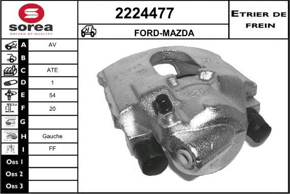 EAI 2224477 - Əyləc kaliperi furqanavto.az