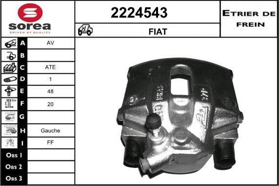 EAI 2224543 - Əyləc kaliperi furqanavto.az