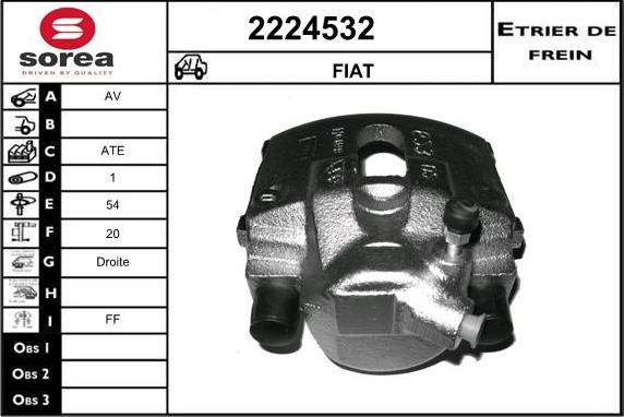 EAI 2224532 - Əyləc kaliperi furqanavto.az