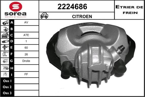 EAI 2224686 - Əyləc kaliperi furqanavto.az