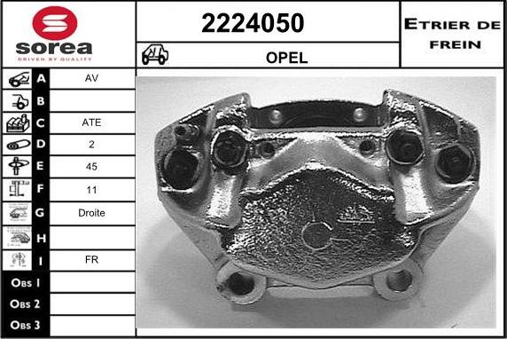 EAI 2224050 - Əyləc kaliperi furqanavto.az