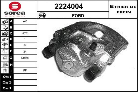 EAI 2224004 - Əyləc kaliperi furqanavto.az