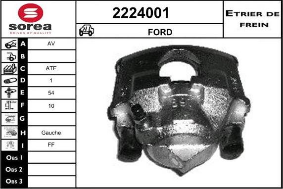 EAI 2224001 - Əyləc kaliperi furqanavto.az