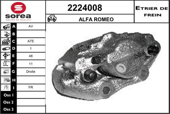 EAI 2224008 - Əyləc kaliperi furqanavto.az