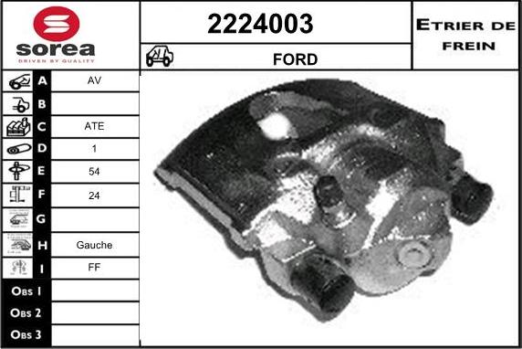 EAI 2224003 - Əyləc kaliperi furqanavto.az