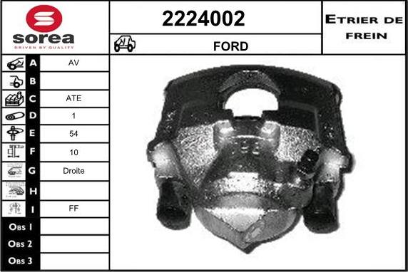 EAI 2224002 - Əyləc kaliperi furqanavto.az