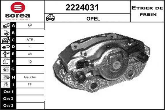 EAI 2224031 - Əyləc kaliperi furqanavto.az