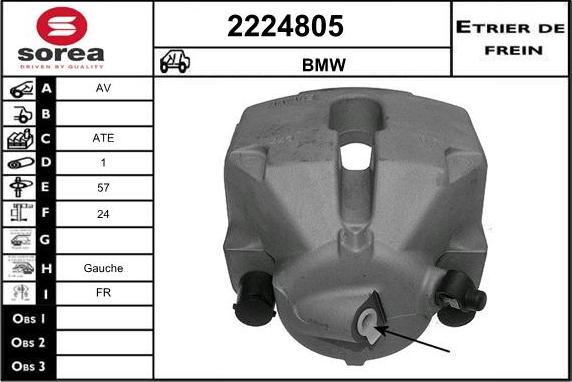 EAI 2224805 - Əyləc kaliperi furqanavto.az