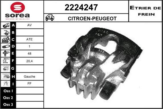 EAI 2224247 - Əyləc kaliperi furqanavto.az