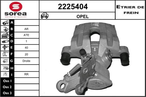 EAI 2225404 - Əyləc kaliperi furqanavto.az