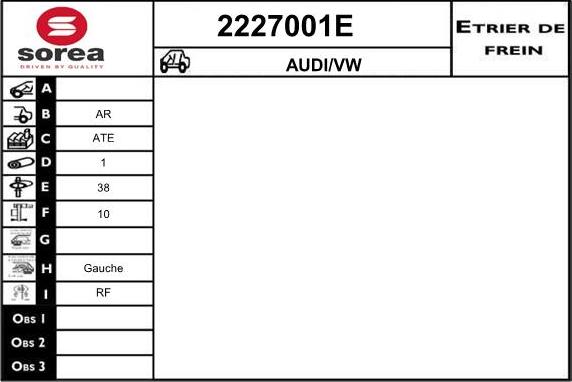 EAI 2227001E - Əyləc kaliperi furqanavto.az