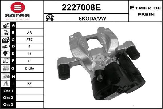 EAI 2227008E - Əyləc kaliperi furqanavto.az