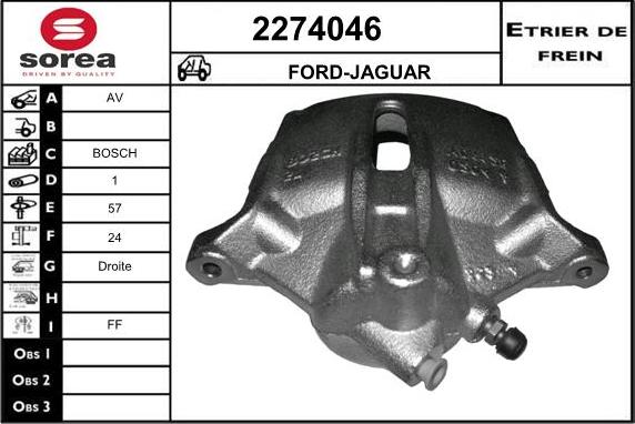 EAI 2274046 - Əyləc kaliperi furqanavto.az