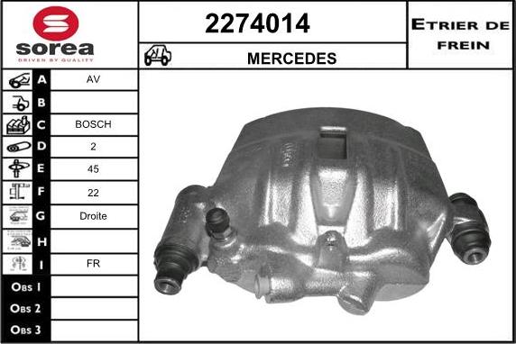 EAI 2274014 - Əyləc kaliperi furqanavto.az