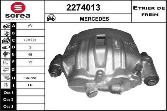 EAI 2274013 - Əyləc kaliperi furqanavto.az