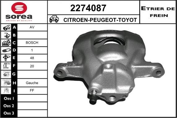 EAI 2274087 - Əyləc kaliperi furqanavto.az