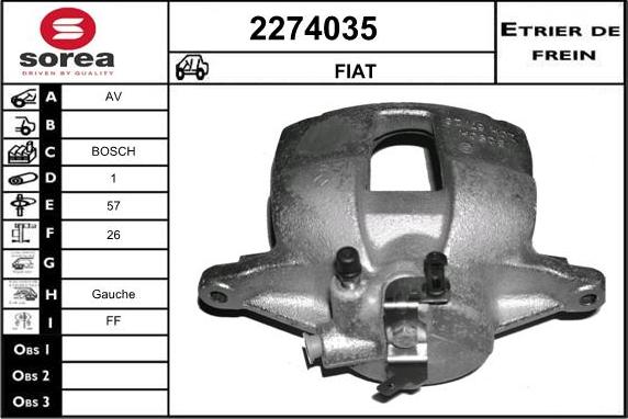 EAI 2274035 - Əyləc kaliperi furqanavto.az