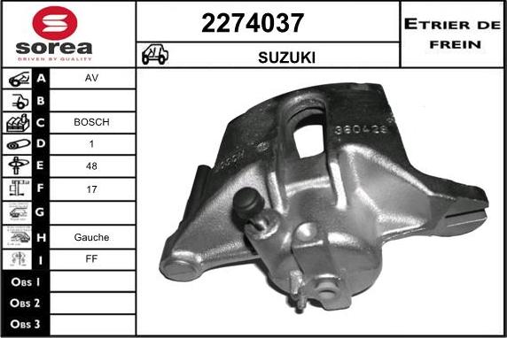 EAI 2274037 - Əyləc kaliperi furqanavto.az