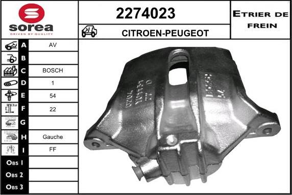 EAI 2274023 - Əyləc kaliperi furqanavto.az