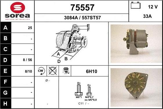 EAI 75557 - Alternator furqanavto.az