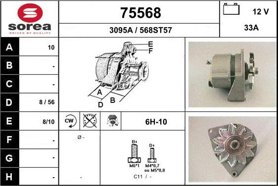 EAI 75568 - Alternator furqanavto.az