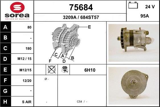 EAI 75684 - Alternator furqanavto.az