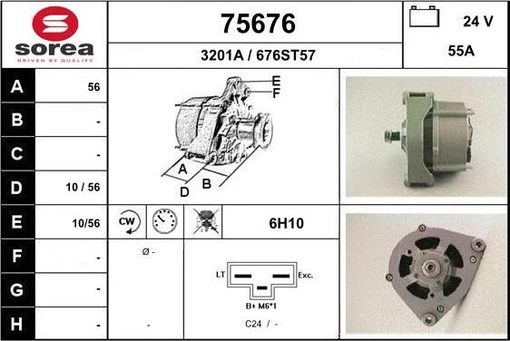 EAI 75676 - Alternator furqanavto.az