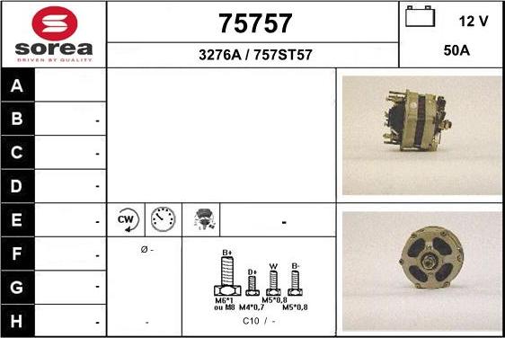 EAI 75757 - Alternator furqanavto.az