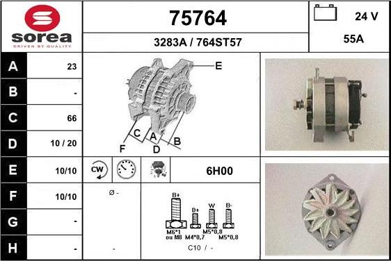 EAI 75764 - Alternator furqanavto.az