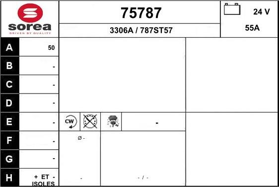 EAI 75787 - Alternator furqanavto.az