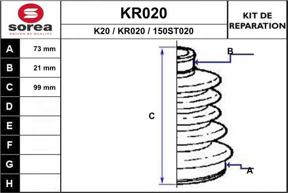 EAI KR020 - Körük, sürücü val furqanavto.az