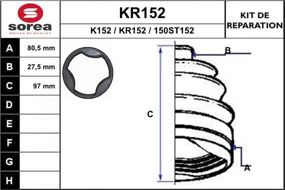 EAI KR152 - Körük, sürücü val furqanavto.az