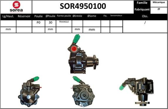 EAI SOR4950100 - Hidravlik nasos, sükan sistemi furqanavto.az