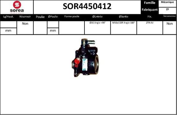 EAI SOR4450412 - Hidravlik nasos, sükan sistemi furqanavto.az