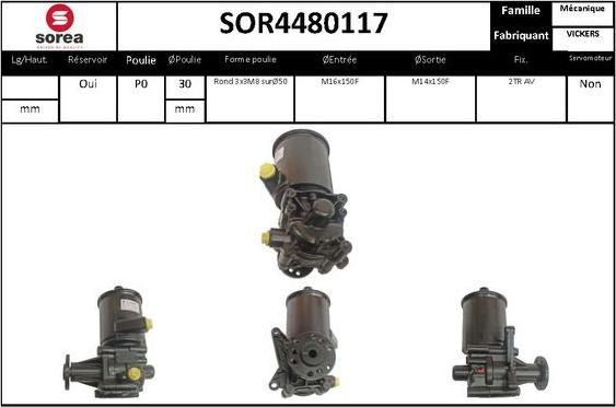 EAI SOR4480117 - Hidravlik nasos, sükan sistemi furqanavto.az