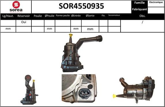 EAI SOR4550935 - Hidravlik nasos, sükan sistemi furqanavto.az