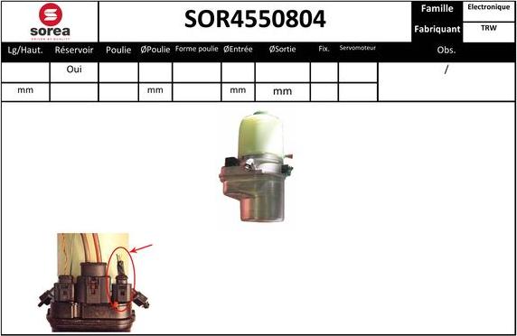 EAI SOR4550804 - Hidravlik nasos, sükan sistemi furqanavto.az