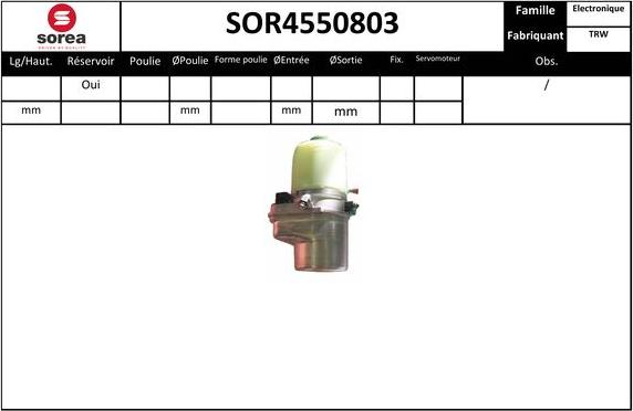 EAI SOR4550803 - Hidravlik nasos, sükan sistemi furqanavto.az