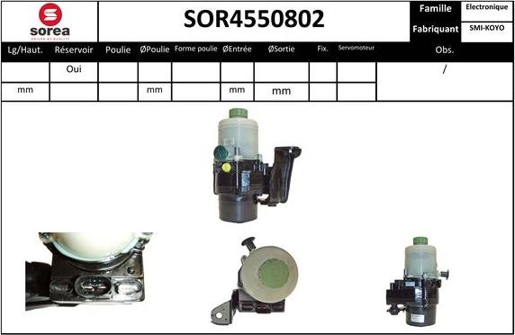 EAI SOR4550802 - Hidravlik nasos, sükan sistemi furqanavto.az