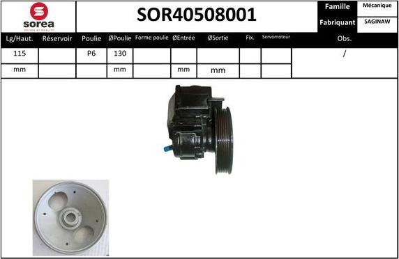 EAI SOR40508001 - Hidravlik nasos, sükan sistemi furqanavto.az