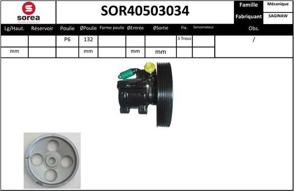 EAI SOR40503034 - Hidravlik nasos, sükan sistemi furqanavto.az