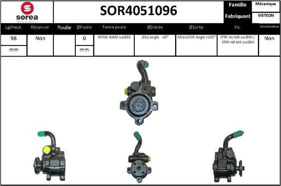 EAI SOR4051096 - Hidravlik nasos, sükan sistemi furqanavto.az